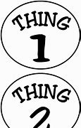Image result for Thing Number 1 and 2