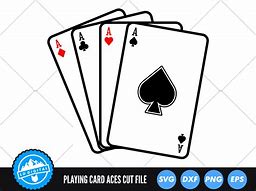 Image result for Poker Ace Card SVG