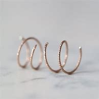 Image result for Tiny Twist Earrings