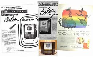 Image result for First Color TV in America