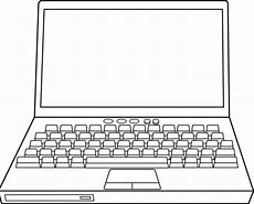 Image result for Laptop Outline Clip Art
