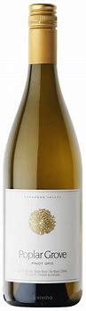 Image result for Poplar Grove Pinot Gris