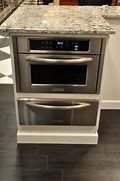 Image result for Single Drawer Under Microwave On Counter