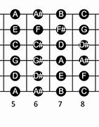 Image result for Printable Guitar Fretboard Note Chart