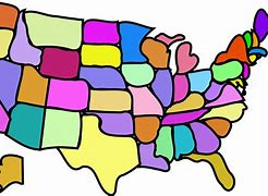 Image result for Us Map Cartoon Black and White
