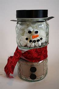Image result for DIY Snowman Jars for Christmas Gifts