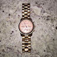 Image result for Michael Kors Rose Gold Watch Chain