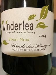Image result for Winderlea Pinot Noir Winderlea
