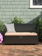 Image result for Single-Seat Patio Bench
