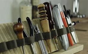 Image result for Leather Tool Rack