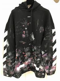 Image result for Off White Galaxy Hoodie