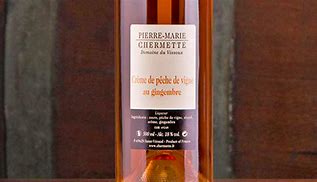 Image result for Pierre Marie Chermette Creme Peche Vigne au Gingembre