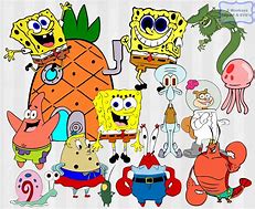 Image result for Spongebob Characters SVG
