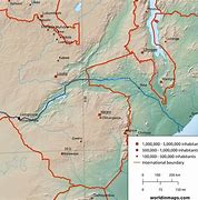 Image result for Zambezi River On Africa Map