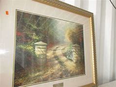 Image result for Thomas Kinkade Autumn Gate Library Edition