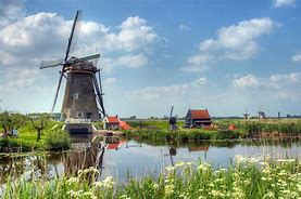 Image result for Windmills Netherlands Scenery