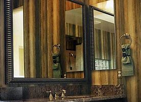 Image result for Large Framed Bathroom Mirrors