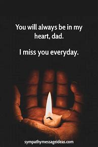 Image result for Miss My Dad Card