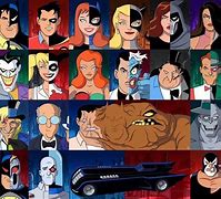 Image result for Batman Animated Characters