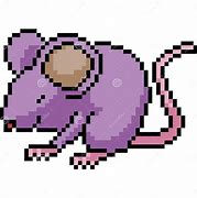 Image result for 1 Bit Rat Pixel Art