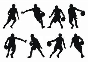 Image result for Basketball Player Silhouette Vector