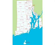 Image result for Rhode Island State Map