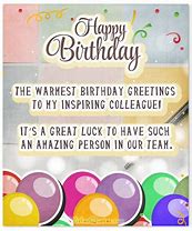 Image result for Birthday Wishes for Colleague