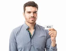 Image result for Person with No Face Saying No