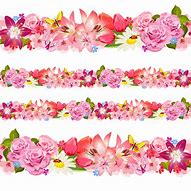 Image result for Free Vector Flower Borders