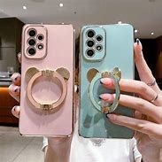 Image result for iPhone Cases Glitter with a Ring On the Back Blue