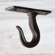 Image result for Large Metal Ceiling Hooks