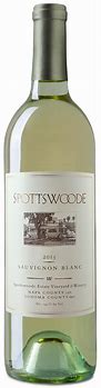 Image result for Spottswoode Sauvignon Blanc