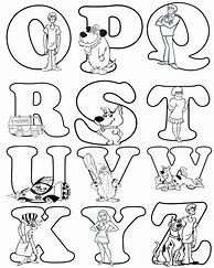 Image result for Scooby Doo Printable Letters