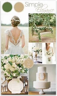 Image result for Sage Green and Champagne Wedding Colors