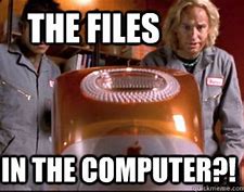 Image result for Zoolander Files Are in the Computer