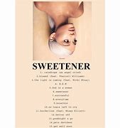 Image result for Ariana Grande Sweetener Poster