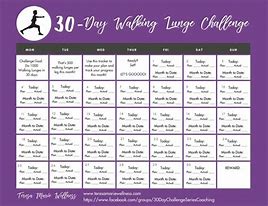 Image result for 30-Day Weighted Lunge Challenge