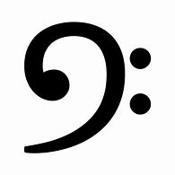 Image result for Bass Clef Vector