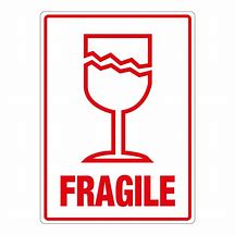 Image result for Fragile Broken Up Sticker