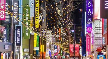 Image result for Korea Myeongdong