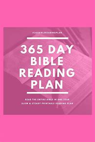 Image result for 365-Day Bible Reading Plan