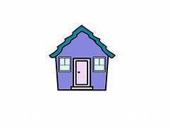 Image result for Purple House Clip Art
