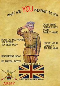 Image result for World War One Propaganda Poster Ideas