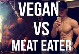 Image result for Vegetarian vs Meat Eater Gym