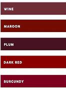 Image result for Wine Tint Colors
