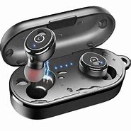 Image result for Black Wireless Earbuds with Charging Case