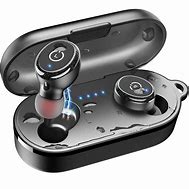 Image result for Bluetooth Earbuds with Wireless Charging Case