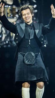 Image result for Harry Styls in a Kilt