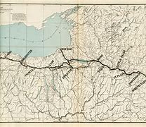 Image result for Erie Canal System Map