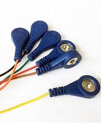 Image result for ECG Button Electrode Male Adapter